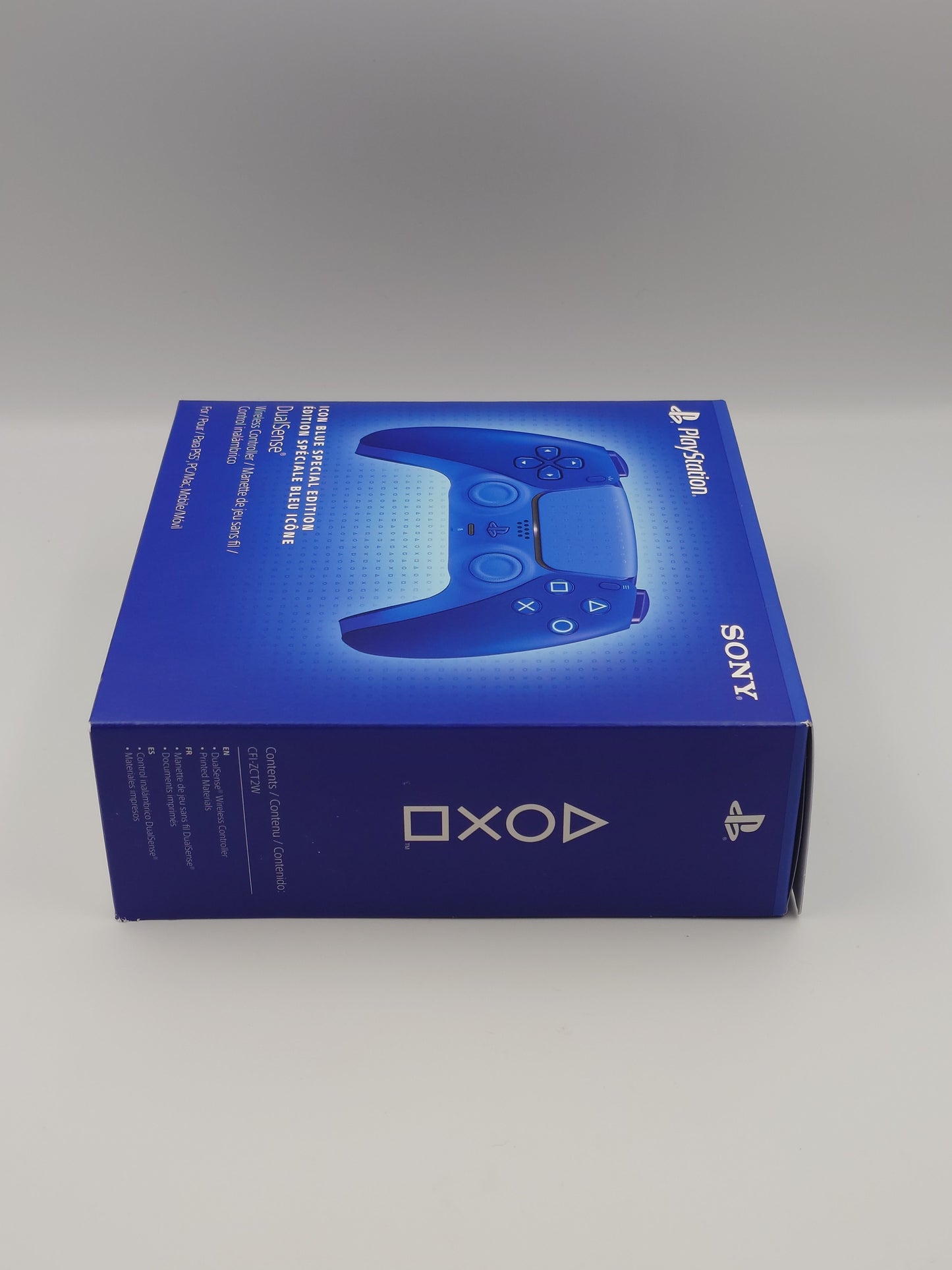 PlayStation 5 DualSense Wireless Controller - Walmart Exclusive Icon Blue Special Edition (PS5) - Factory Sealed
