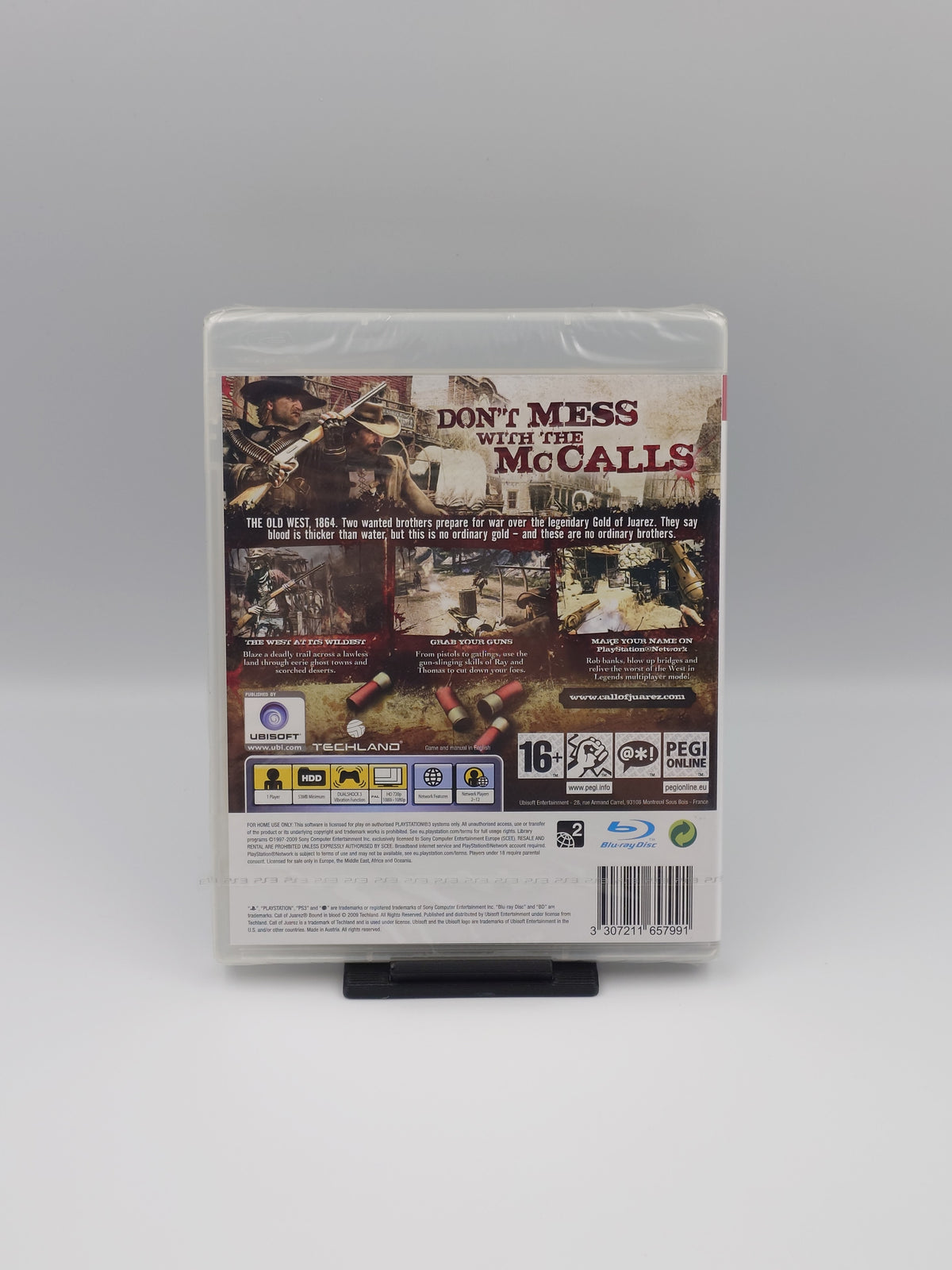 Call of Juarez: Bound in Blood (PS3, UK PAL) - Factory Sealed