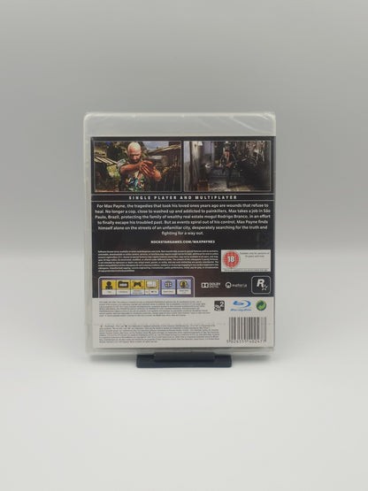 Max Payne 3 (PS3, UK PAL) - Factory Sealed