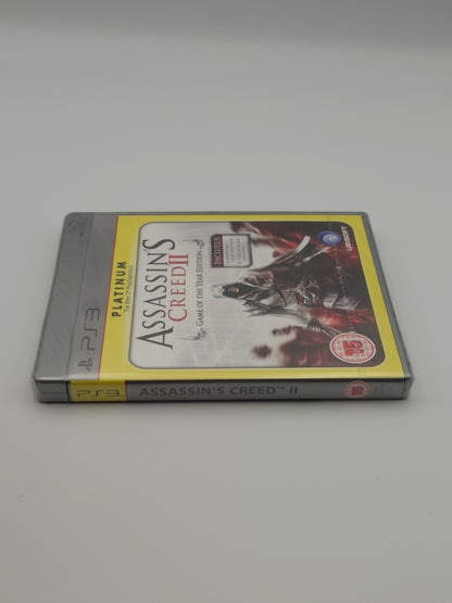 Assassin's Creed II: Game of the Year Edition (PS3 Platinum, UK PAL) – Factory Sealed