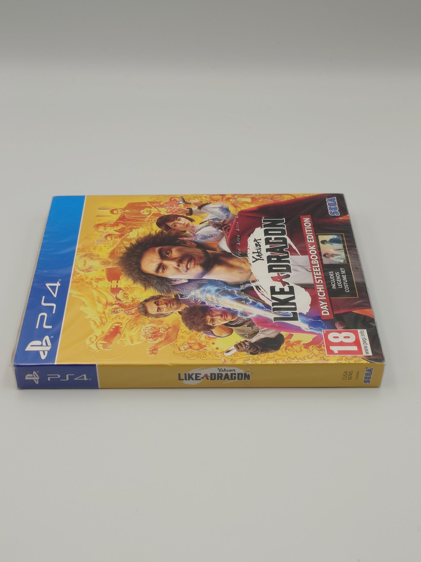 Yakuza: Like a Dragon - Day Ichi Steelbook Edition (PS4, UK PAL) – Factory Sealed