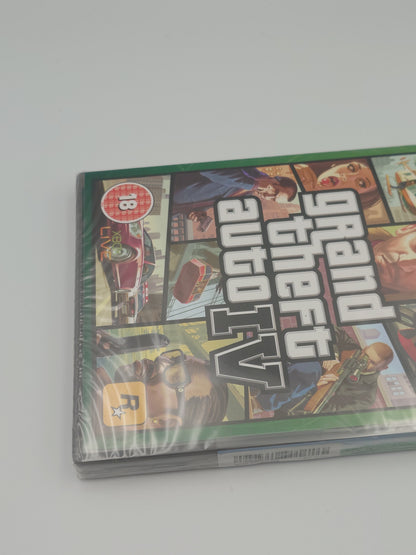 Grand Theft Auto IV (Xbox 360 Classics, PAL) – Factory Sealed