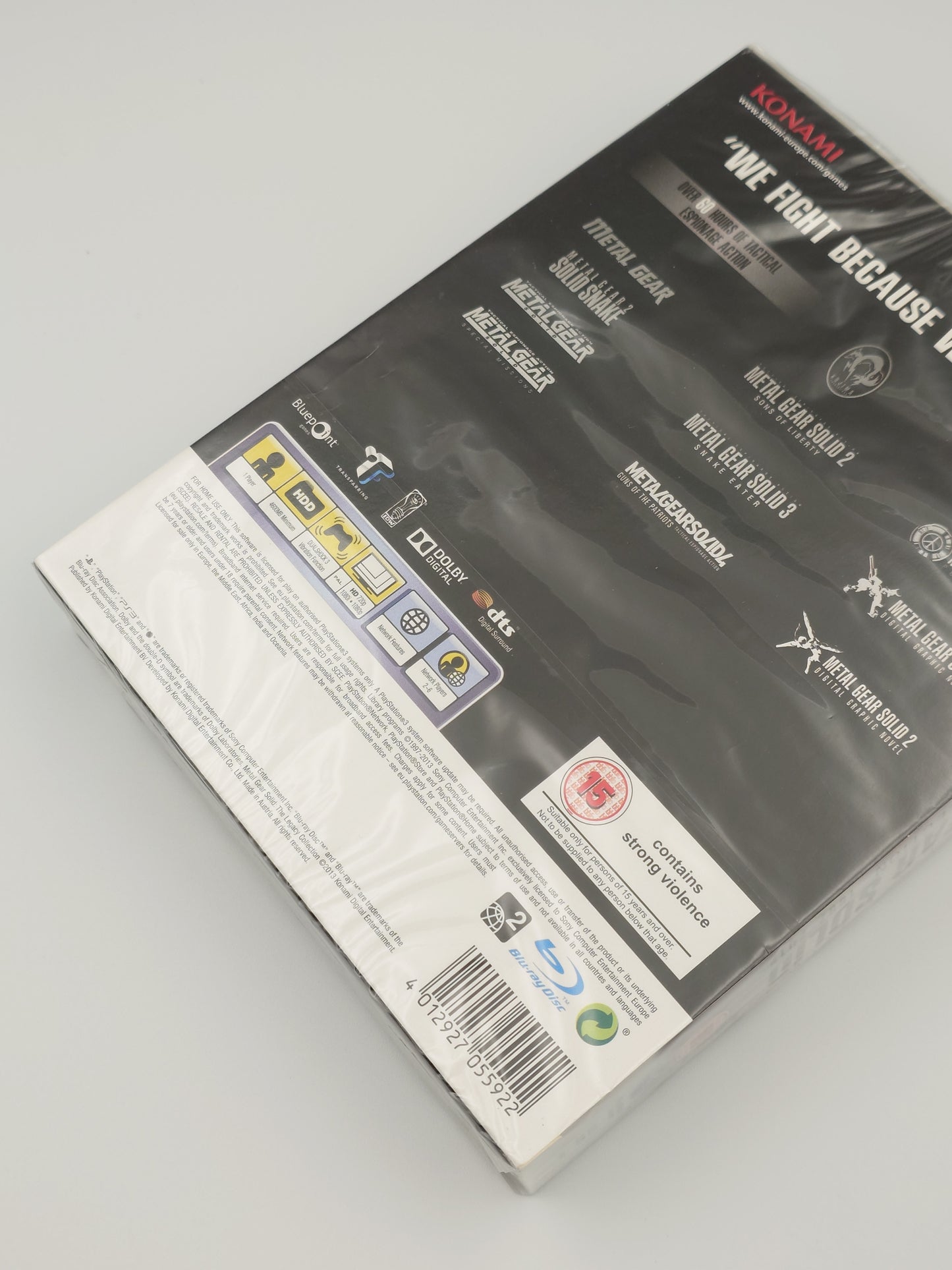 Metal Gear Solid: The Legacy Collection (PS3, UK PAL) – Factory Sealed