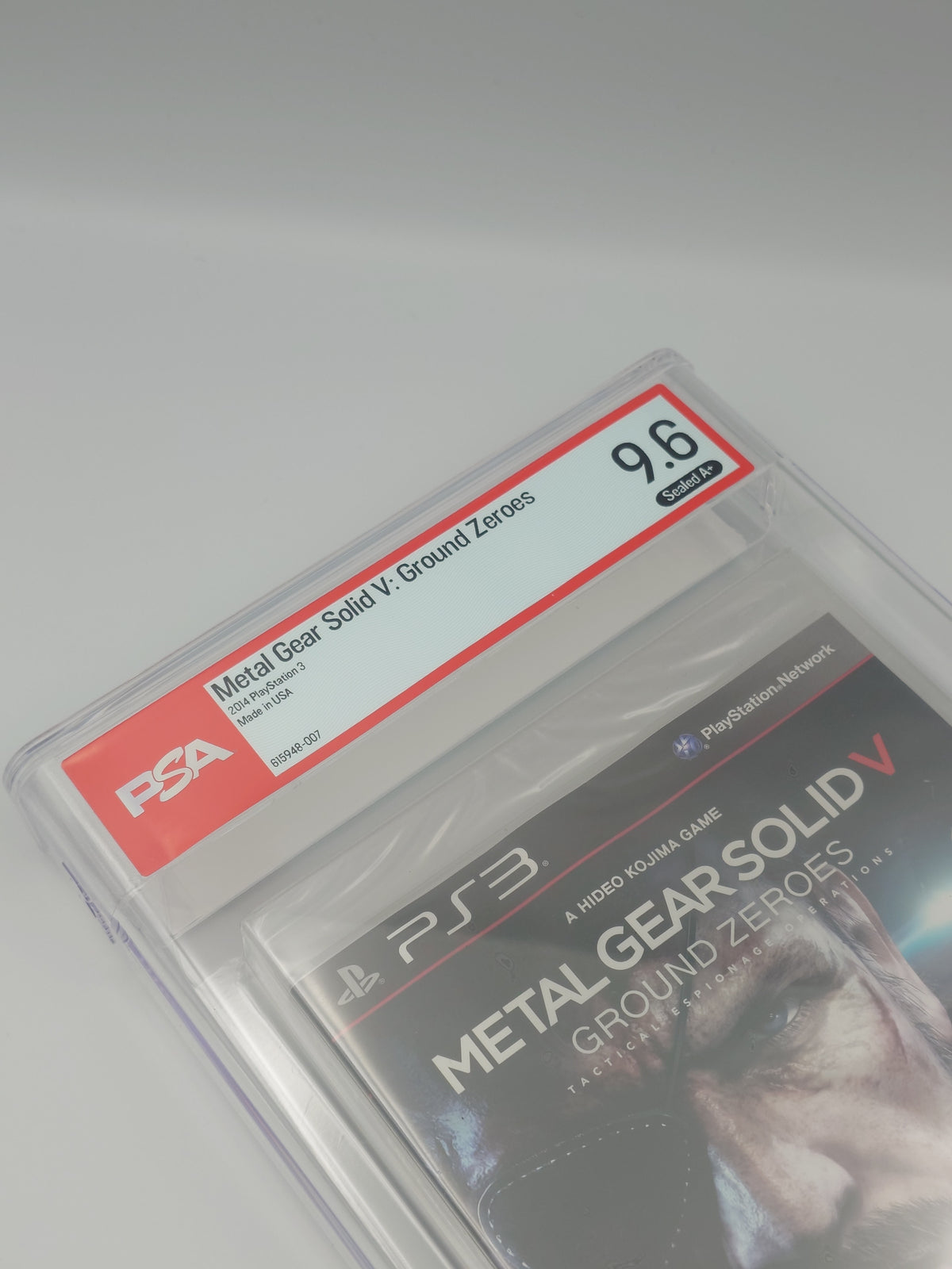 Metal Gear Solid V: Ground Zeroes (PS3, UK PAL, Factory Sealed) - PSA Graded 9.6 A+