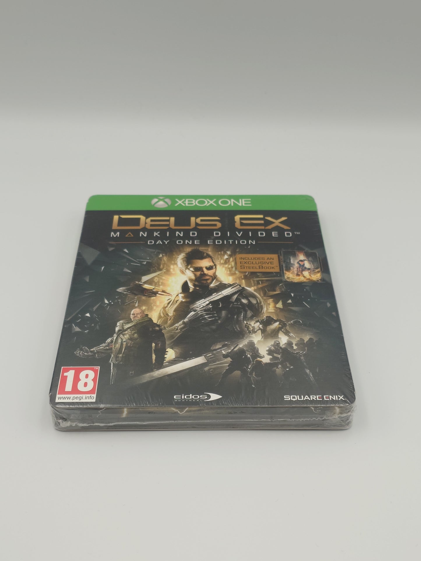 Deus Ex: Mankind Divided – Day One Steelbook (Xbox One, PAL) – Factory Sealed