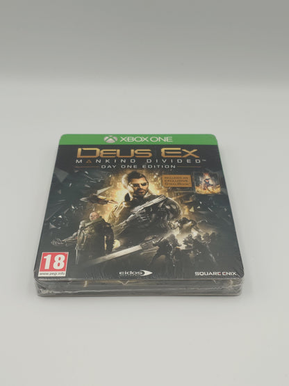 Deus Ex: Mankind Divided – Day One Steelbook (Xbox One, PAL) – Factory Sealed